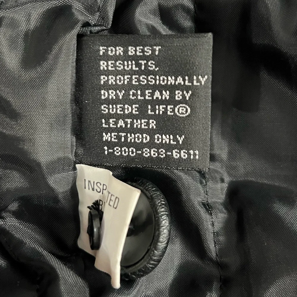 Vintage Leather Trench Coat - Picture 13 of 13